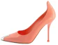 Buy (W) Alexander McQueen Décolleté a Punta Slip-On in Pelle ''Rosa'' 709996WHSWD7876
