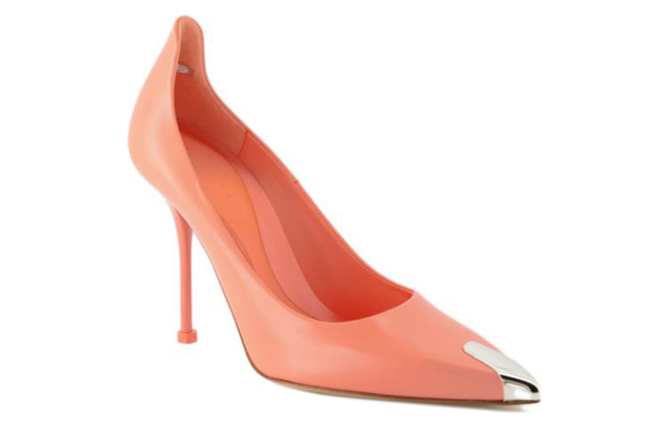 Order (W) Alexander McQueen Décolleté a Punta Slip-On in Pelle ''Rosa'' 709996WHSWD7876