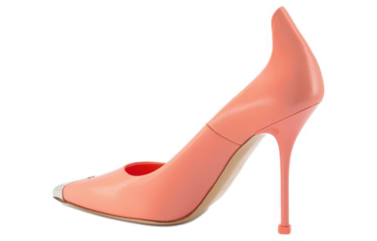 Purchase (W) Alexander McQueen Décolleté a Punta Slip-On in Pelle ''Rosa'' 709996WHSWD7876