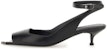 (W) Alexander McQueen Slip-on Kulit dengan Gesper 'Hitam' 757494WIEA11081