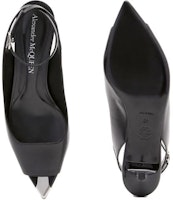 (W) アレキサンダー・マックイーン レザーバックルスリッポン (黒) 757494WIEA11081 Purchase (W) アレキサンダー・マックイーン レザーバックルスリッポン (黒) 757494WIEA11081