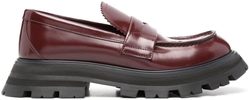 (W) Mocasines de Cuero Sin Cordones Alexander McQueen 'Marrón' 666328WIDU06159 Order (W) Mocasines de Cuero Sin Cordones Alexander McQueen 'Marrón' 666328WIDU06159