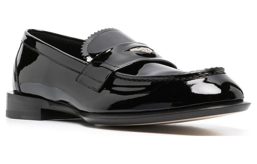 Lookbook (W) Alexander McQueen Sneaker in Pelle ''Nero'' 705086WID231081
