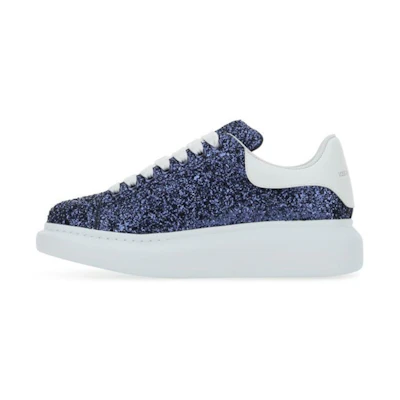 (W) Alexander McQueen Leather Sneaker 'Blue'