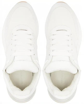 (W) Zapatillas de Cuero Alexander McQueen 'Blanco Crema' 553787WHT979026 Shop (W) Zapatillas de Cuero Alexander McQueen 'Blanco Crema' 553787WHT979026