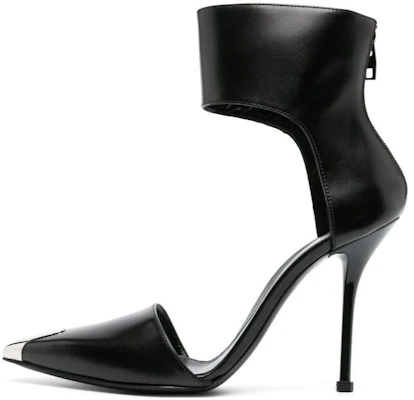 (W) Alexander McQueen Kulit Stiletto 10.5cm 'Hitam' 718859WHSWD108 Buy (W) Alexander McQueen Kulit Stiletto 10.5cm 'Hitam' 718859WHSWD108