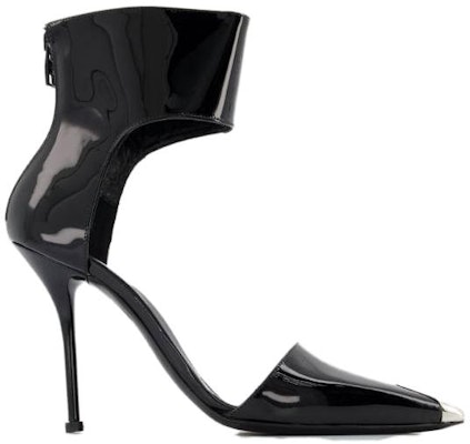 (Women) Alexander McQueen Leather Stiletto 'Black Fashion Pointed' 6826831YBA73800375 Order (Women) Alexander McQueen Leather Stiletto 'Black Fashion Pointed' 6826831YBA73800375