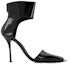 Order (W) Alexander McQueen Kulit Stiletto 'Hitam Fesyen Tajam' 6826831YBA73800375