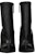 (W) Alexander McQueen But Kulit Berzip 'Hitam' 641879WHSS11081