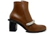 (W) Alexander McQueen But Zip Kulit 'Coklat' 633482WHWQ82084