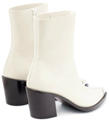 (Women) Alexander McQueen Leather Zip Fashion Ankle Boots 7cm 'White' 709986WHSWD9359 Lookbook (Women) Alexander McQueen Leather Zip Fashion Ankle Boots 7cm 'White' 709986WHSWD9359
