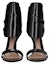 Shop (W) Alexander McQueen Sandal Fesyen Kulit Zip 'Hitam' 559913WHV711012