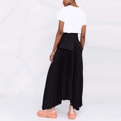 (Women) Alexander McQueen Logo Print Short Sleeve T-Shirt White SS22 608614-QZAD3-0909 Shop (Women) Alexander McQueen Logo Print Short Sleeve T-Shirt White SS22 608614-QZAD3-0909