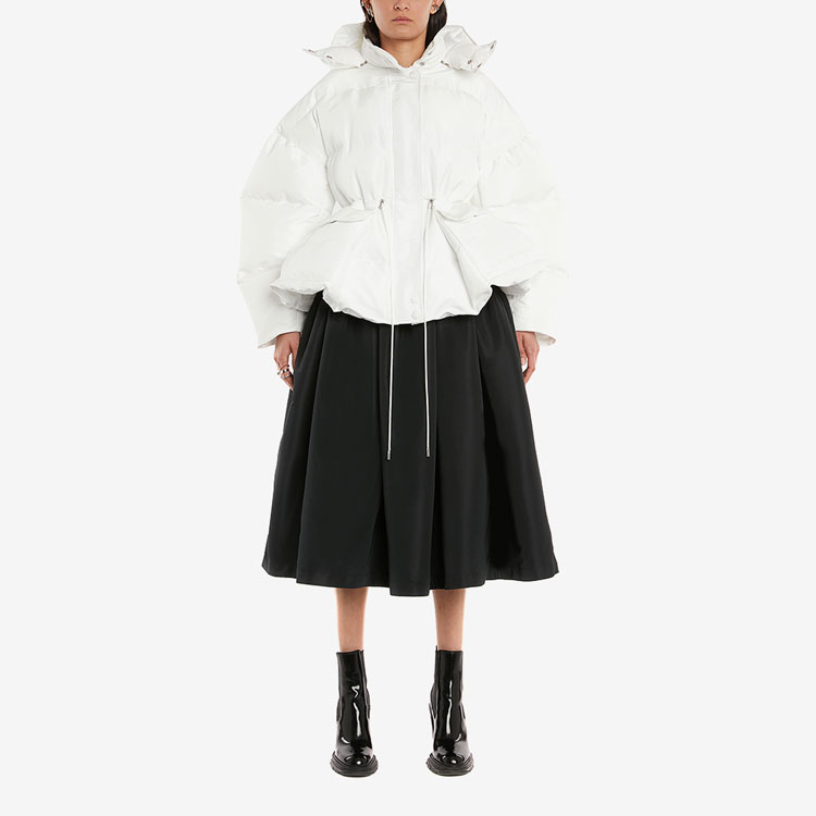 (Women) Alexander McQueen Logo Puffer Hooded Down Jacket. 672915-QZAD1-9000 圖 3