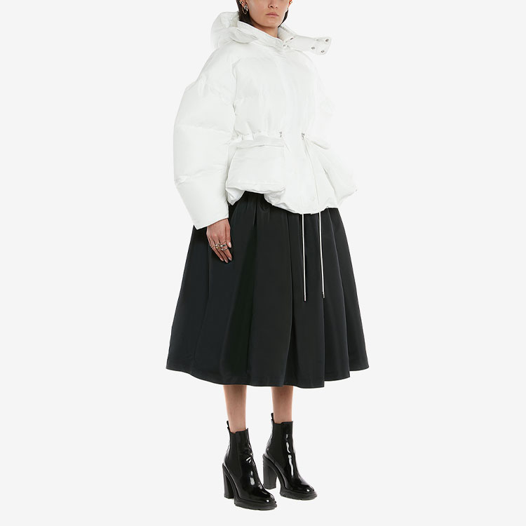 (Women) Alexander McQueen Logo Puffer Hooded Down Jacket. 672915-QZAD1-9000 圖 5