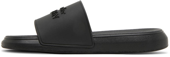 (W) 알렉산더 맥퀸 로고 슬라이드 (블랙) 666983W4QS01000 Lookbook (W) 알렉산더 맥퀸 로고 슬라이드 (블랙) 666983W4QS01000