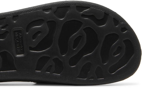 亞歷山大·麥昆 簡約休閒一字型拖鞋 女款 黑色 Purchase 亞歷山大·麥昆 簡約休閒一字型拖鞋 女款 黑色