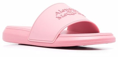 (W) 알렉산더 맥퀸 파스텔 핑크 로고 슬라이드 샌들 666983W4QS05483 Lookbook (W) 알렉산더 맥퀸 파스텔 핑크 로고 슬라이드 샌들 666983W4QS05483
