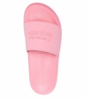 (W) 알렉산더 맥퀸 파스텔 핑크 로고 슬라이드 샌들 666983W4QS05483 Shop (W) 알렉산더 맥퀸 파스텔 핑크 로고 슬라이드 샌들 666983W4QS05483
