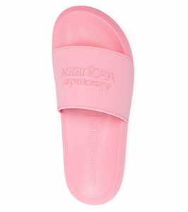 (W) 亚历山大·麦昆标志拖鞋“粉色” 666983W4QS05483 Shop (W) 亚历山大·麦昆标志拖鞋“粉色” 666983W4QS05483