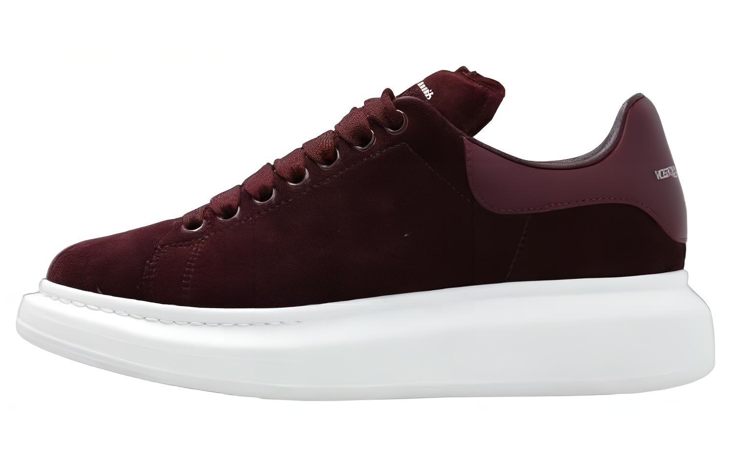 (Women) Alexander McQueen Low 'Burgundy' 718139WIED56159