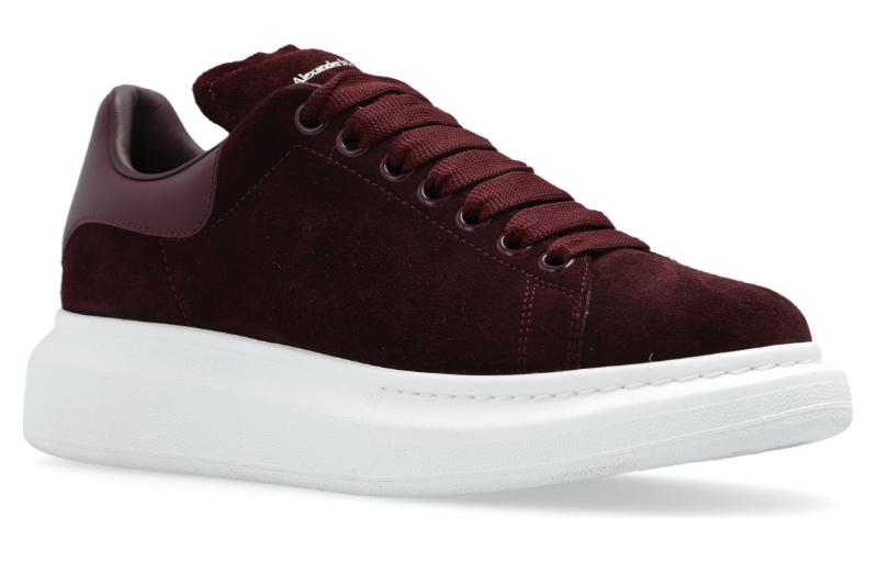 Order Alexander McQueen亞歷山大麥昆 百搭休閒 低筒 板鞋 女款 酒紅色