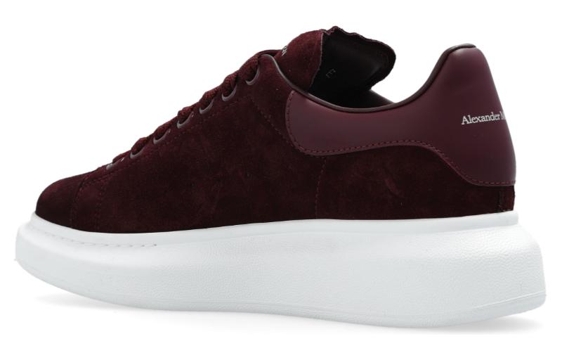 Lookbook Alexander McQueen亞歷山大麥昆 百搭休閒 低筒 板鞋 女款 酒紅色