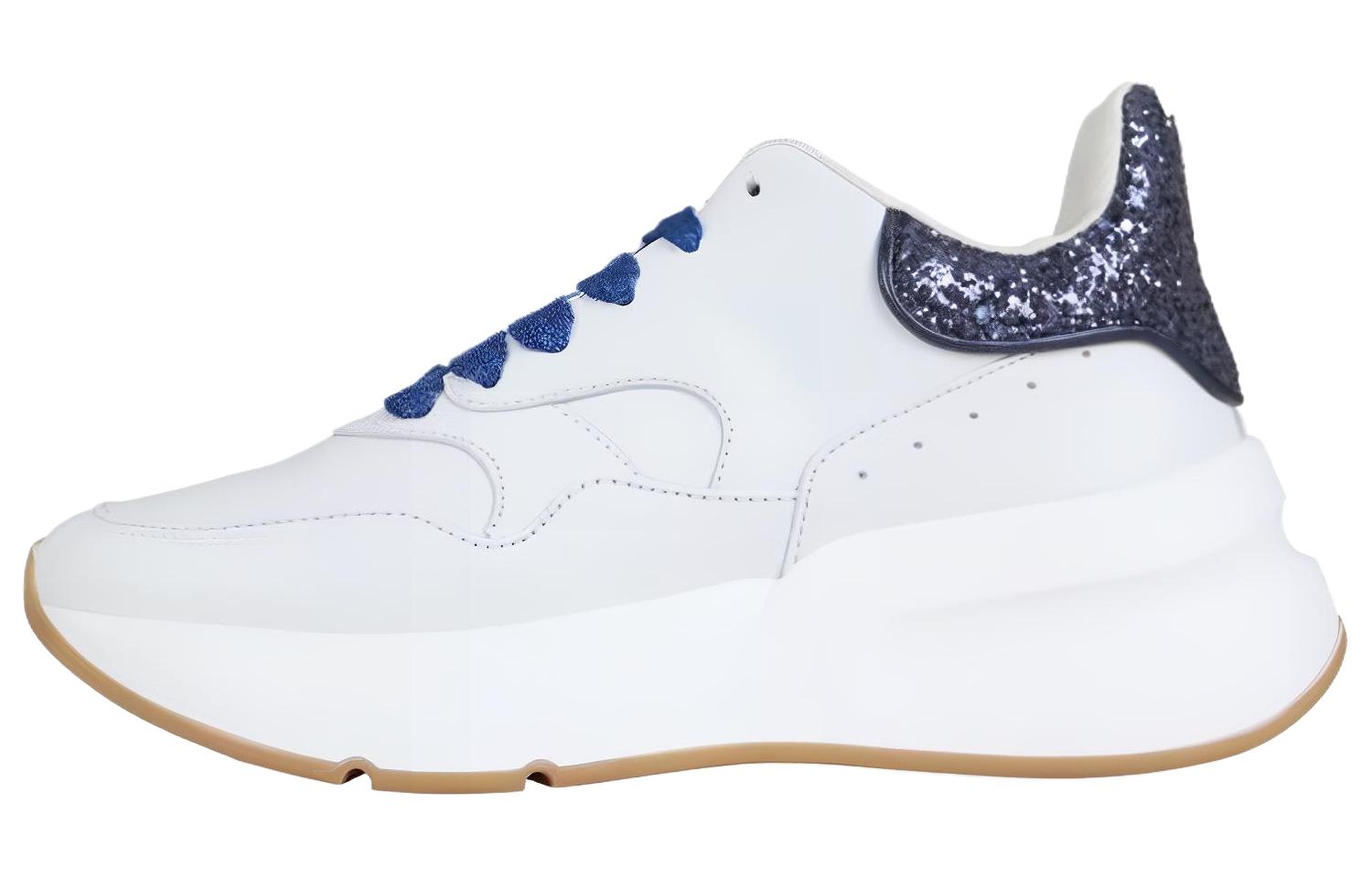 (Women) Alexander McQueen Low 'White Blue' 586413WHVJP9095