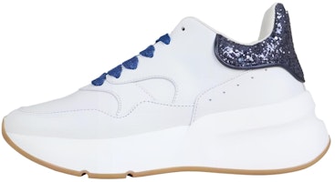 (Women) Alexander McQueen Low 'White Blue' 586413WHVJP9095 (Women) Alexander McQueen Low 'White Blue' 586413WHVJP9095