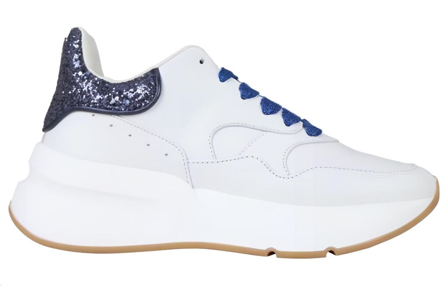 Order (W) アレキサンダー・マックイーン ロー "ホワイトブルー" 586413WHVJP9095