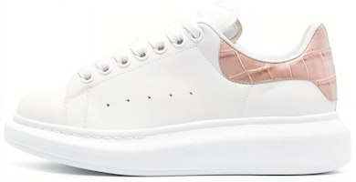 (Women) Alexander McQueen Low 'White Pink' 718233WIEE69385 (Women) Alexander McQueen Low 'White Pink' 718233WIEE69385