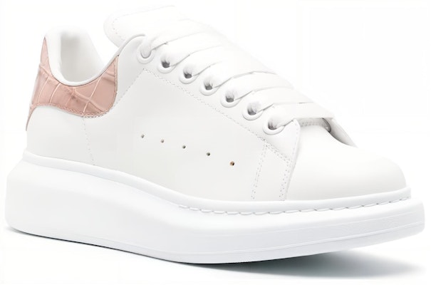 (W) Alexander McQueen 小白鞋 '白粉' 718233WIEE69385 Order (W) Alexander McQueen 小白鞋 '白粉' 718233WIEE69385