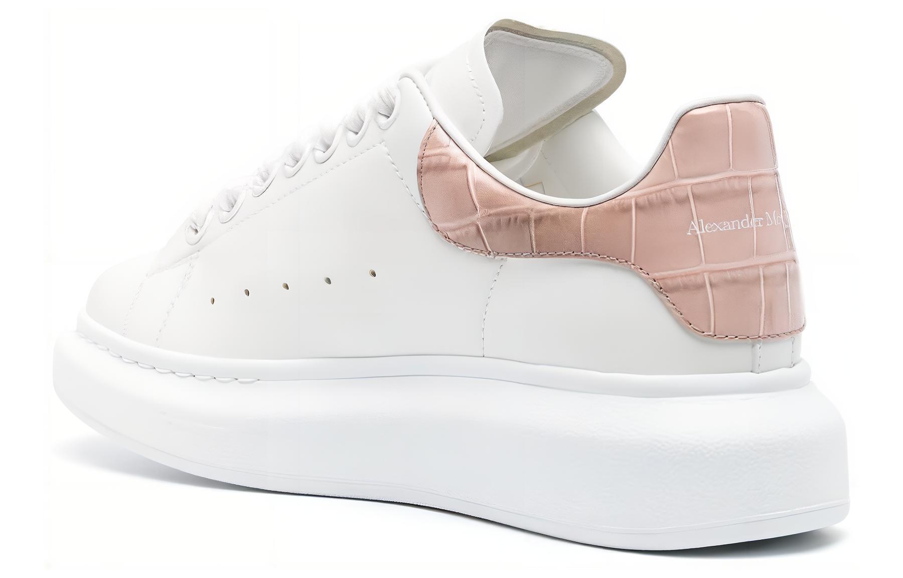 Lookbook (W) Alexander McQueen 小白鞋 '白粉' 718233WIEE69385