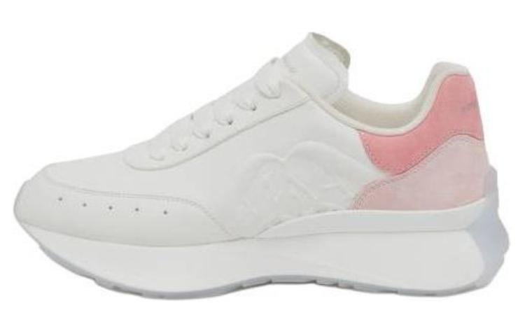 (Women) Alexander McQueen Low 'White Pink' 782630WIDNL8764