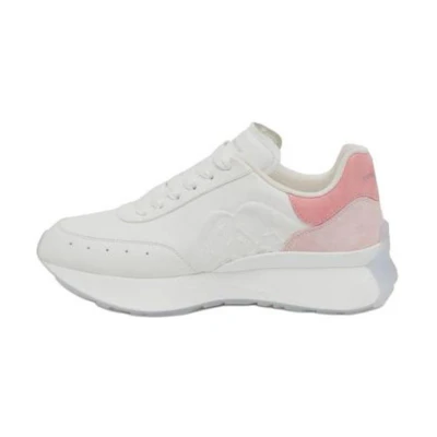 (W) Alexander McQueen Low 'White Pink'