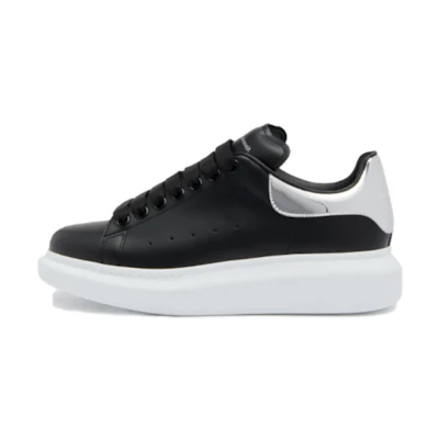 (W) Alexander McQueen Oversized Silver White 'Black'