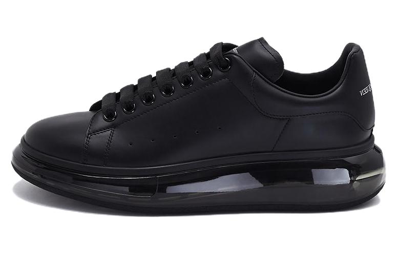 Buy (W) アレキサンダー・マックイーン　黒革ローカット 686522WIB9R1499