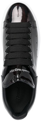 (Women) Alexander McQueen Low Top 'Black Leather Fashion' 718139WICT11000 Lookbook (Women) Alexander McQueen Low Top 'Black Leather Fashion' 718139WICT11000