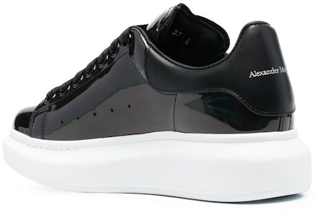 (W) Alexander McQueen Low Top 'Moda de Cuero Negro' 718139WICT11000 Shop (W) Alexander McQueen Low Top 'Moda de Cuero Negro' 718139WICT11000