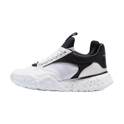 (W) Alexander McQueen Low Top 'Black White'