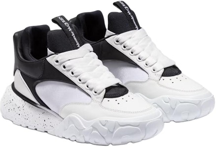 (W) 알렉산더 맥퀸 로우탑 블랙/화이트 733026WIAAV9061 Order (W) 알렉산더 맥퀸 로우탑 블랙/화이트 733026WIAAV9061