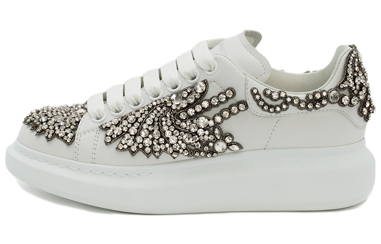 Buy 亞歷山大·麥昆 休閒耐磨板鞋 女款 亮白