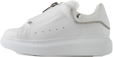 (Women) Alexander McQueen Low Top 'Comfortable All-Match White Leather' 766896WIEE19071 (Women) Alexander McQueen Low Top 'Comfortable All-Match White Leather' 766896WIEE19071