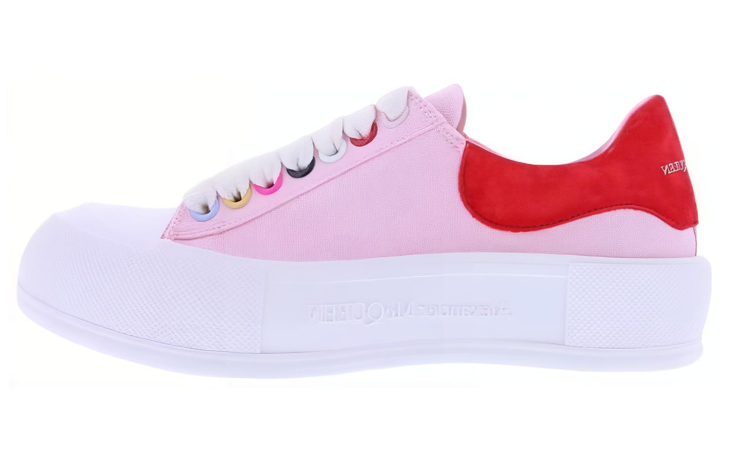 (Women) Alexander McQueen Low Top 'Pink White' 654593W4MVY5815
