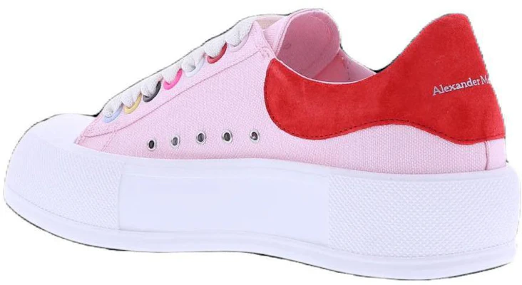 (W) Alexander McQueen Low Top ''Rosa Bianco'' Sneakers 654593W4MVY5815 Lookbook (W) Alexander McQueen Low Top ''Rosa Bianco'' Sneakers 654593W4MVY5815