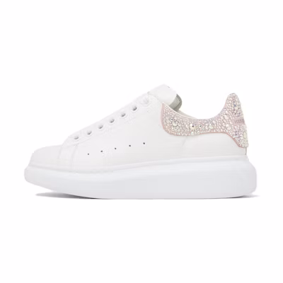 (W) Alexander McQueen Oversized Porcelain Crystal 'White'