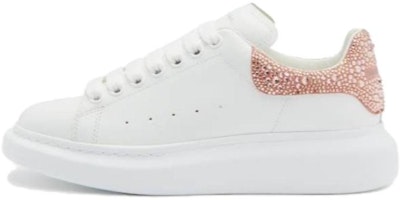(Women) Alexander McQueen Low Top 'White Pink' 718243WIEEE8742 (Women) Alexander McQueen Low Top 'White Pink' 718243WIEEE8742
