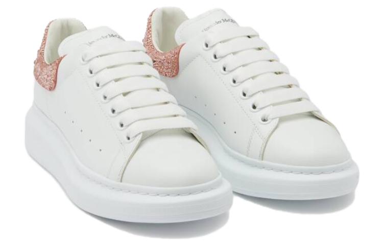 Lookbook (W) Alexander McQueen Low Top ''Wit Roze'' 718243WIEEE8742