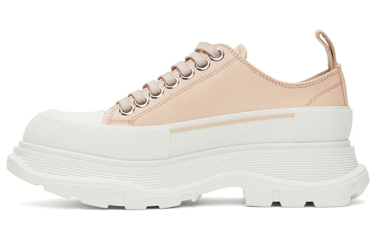 (Women) Alexander McQueen Low Top Boot 'Light Khaki' 633902WHZ626838