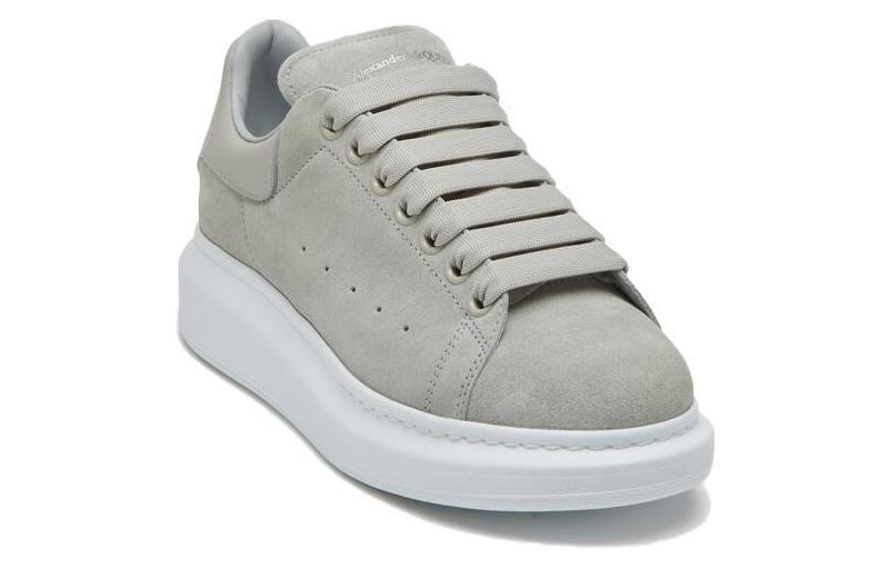 Order (W) Alexander McQueen Low Top Schnürschuh ''Graues Kalbsleder'' 718139WIED51653